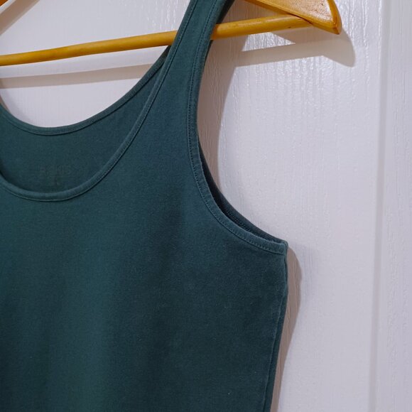 🍀3 for $15 - Hunter Green Tank Top - Picture 5 of 8